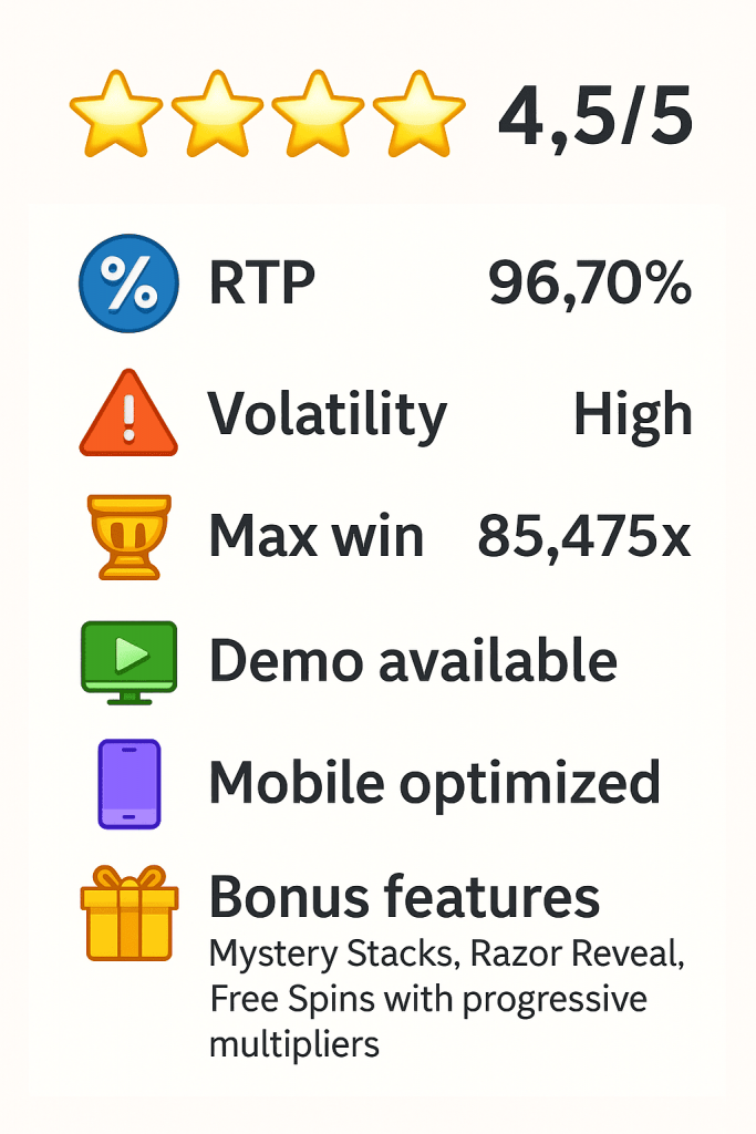 Razor Shark Slot Review