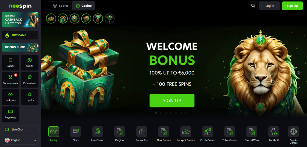 neospin casino